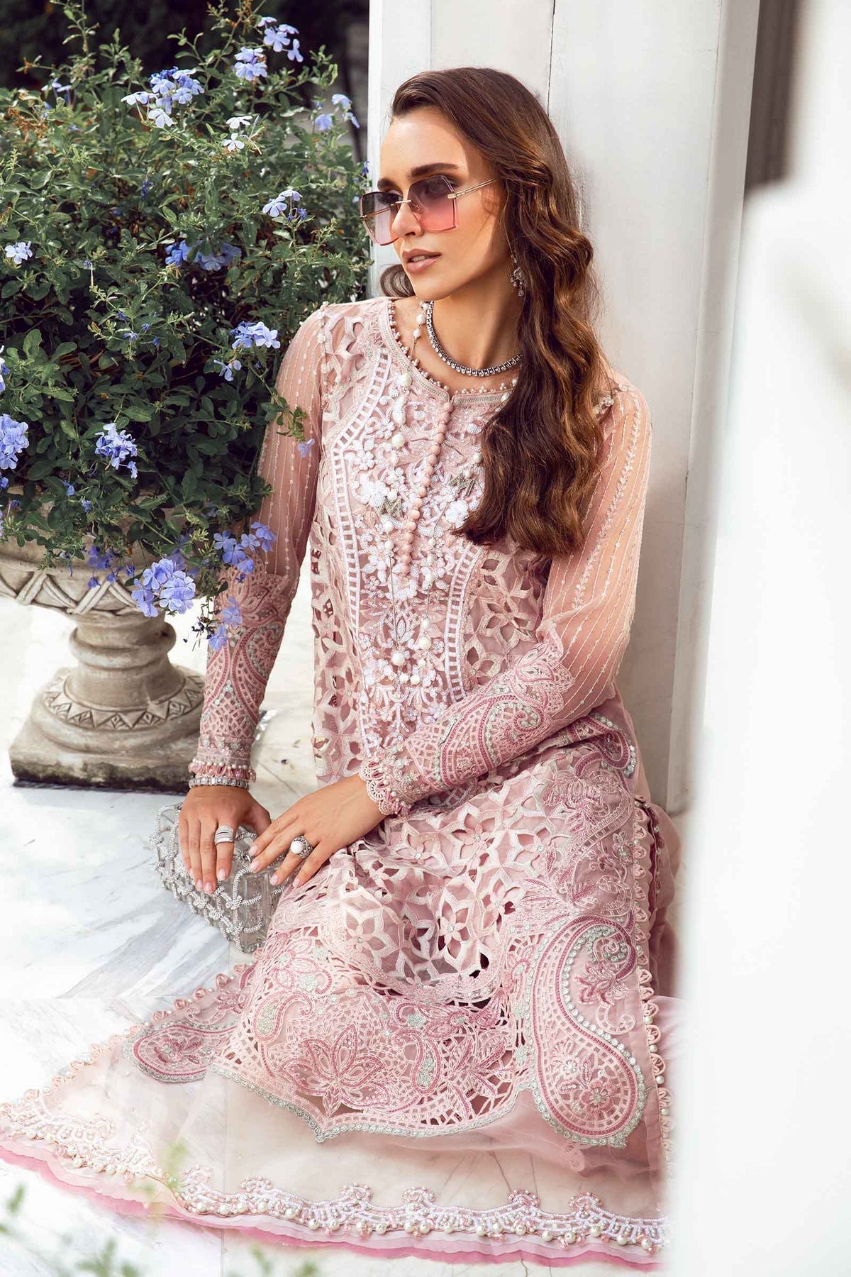 3 PIECE - UNSTITCHED SUIT | EID LAWN-24-06 Maria B