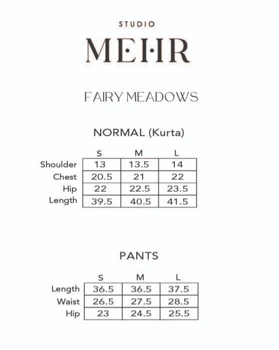 Fairy Meadows Matching Set