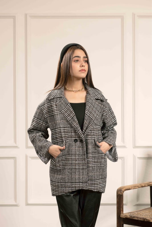 Classic Houndstooth Jacket