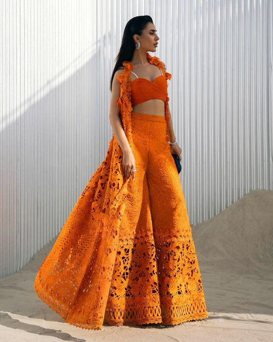 ORANGE CUTWORK