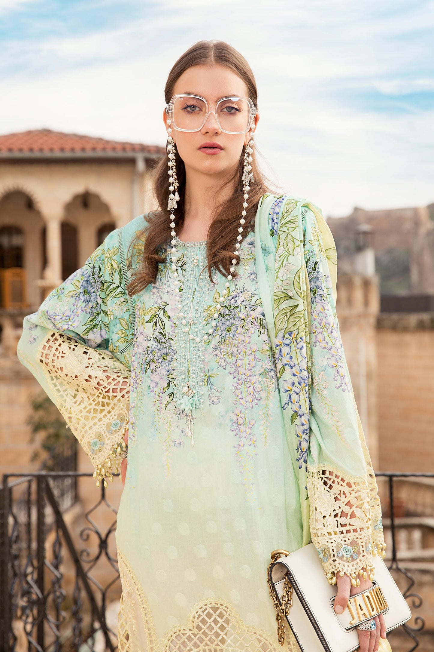 Unstitched Lawn D-2106-A